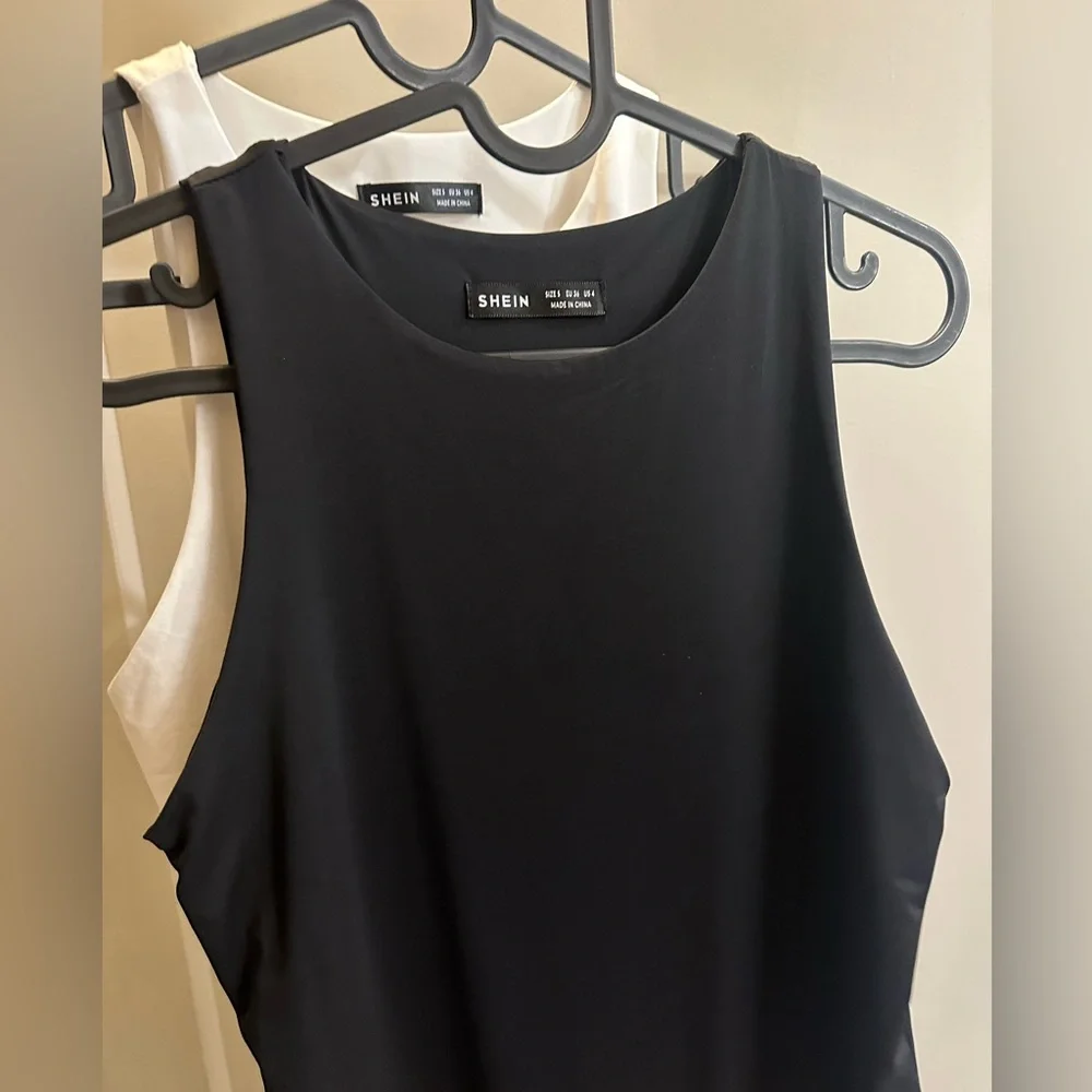 solid high neck bodysuit - Picture 7 of 12
